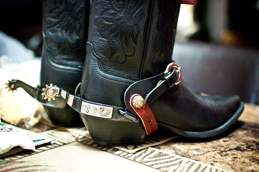 My Cowboy Boots With Real Spurs) I figured that … Flickr