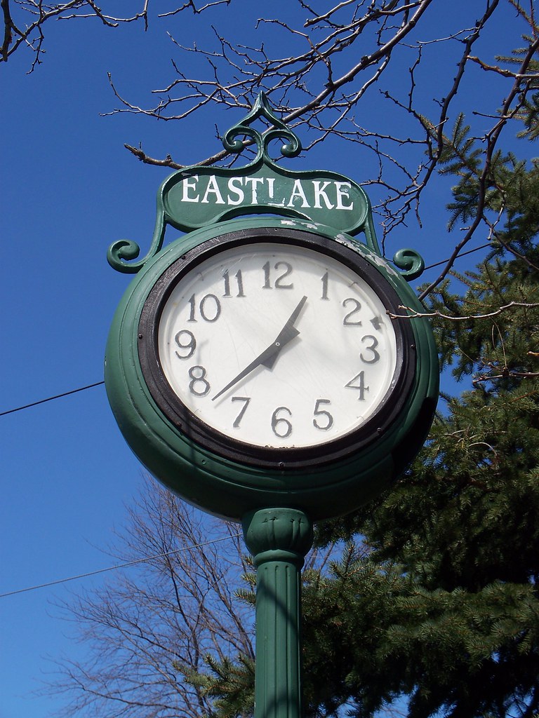 OH Eastlake Clock Clock on a post in Eastlake, Ohio. Ken Flickr