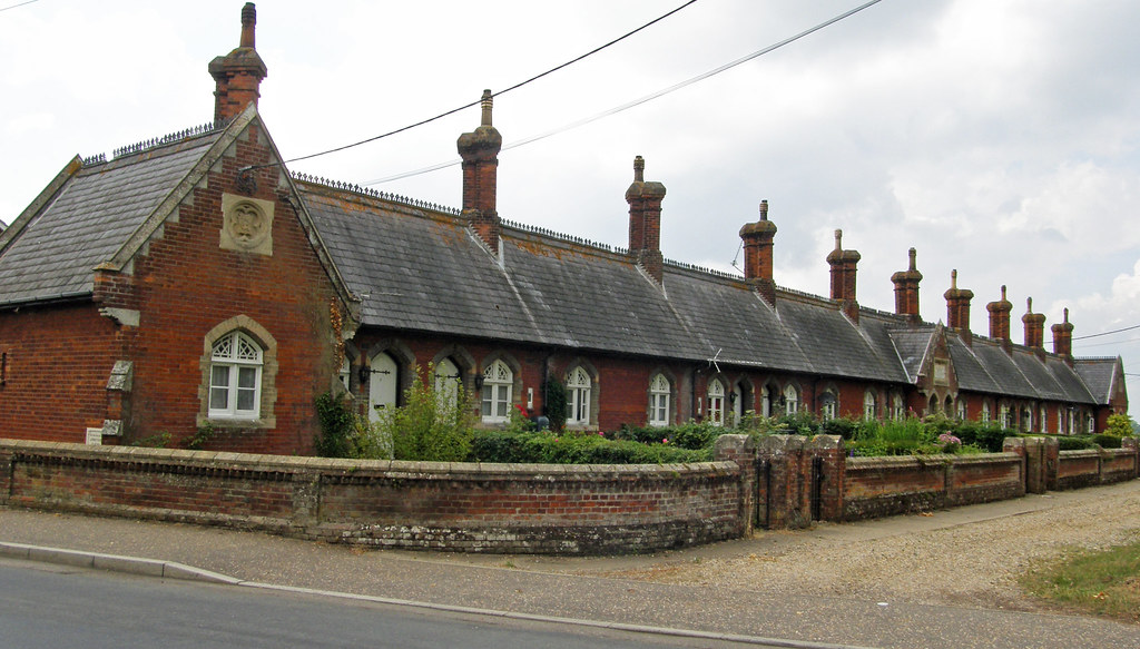 Old Buckenham Almshouses Home of my 3x great grandparents,… Flickr