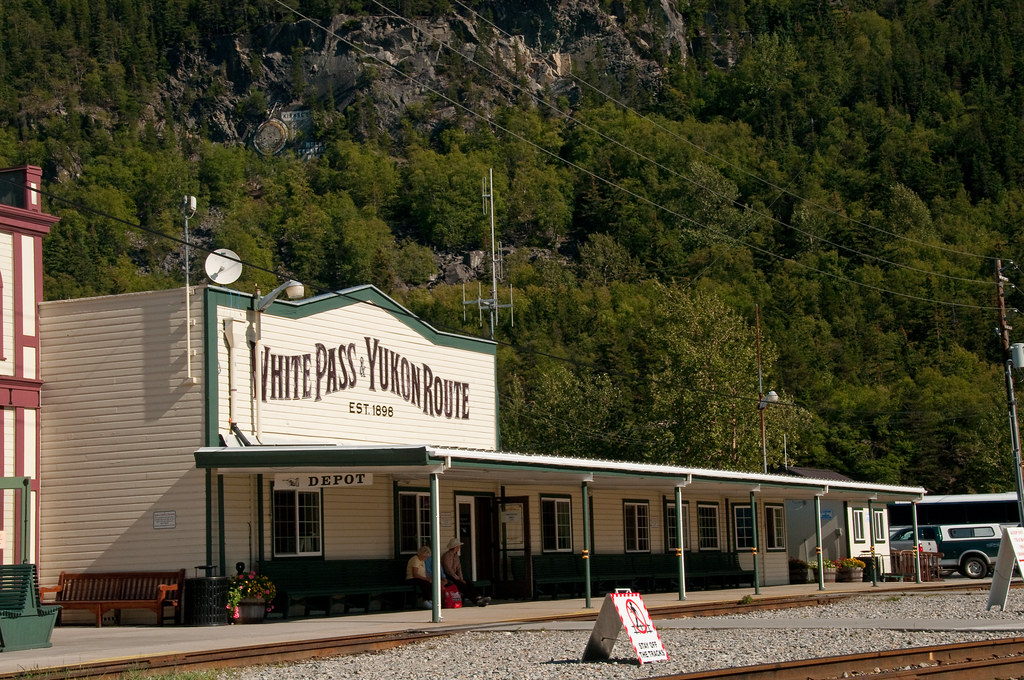 White Pass & Yukon Route Skagway, AK Downtown Depot in S… Flickr