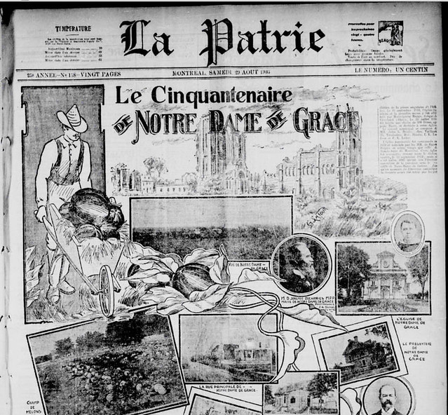 NotreDamedeGrâce, Montréal, QC, 1903. En 1903, qui dit … Flickr