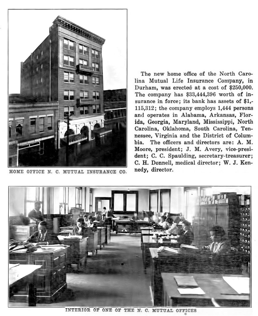 The New Home Office of North Carolina Mutual Life Insurance Company