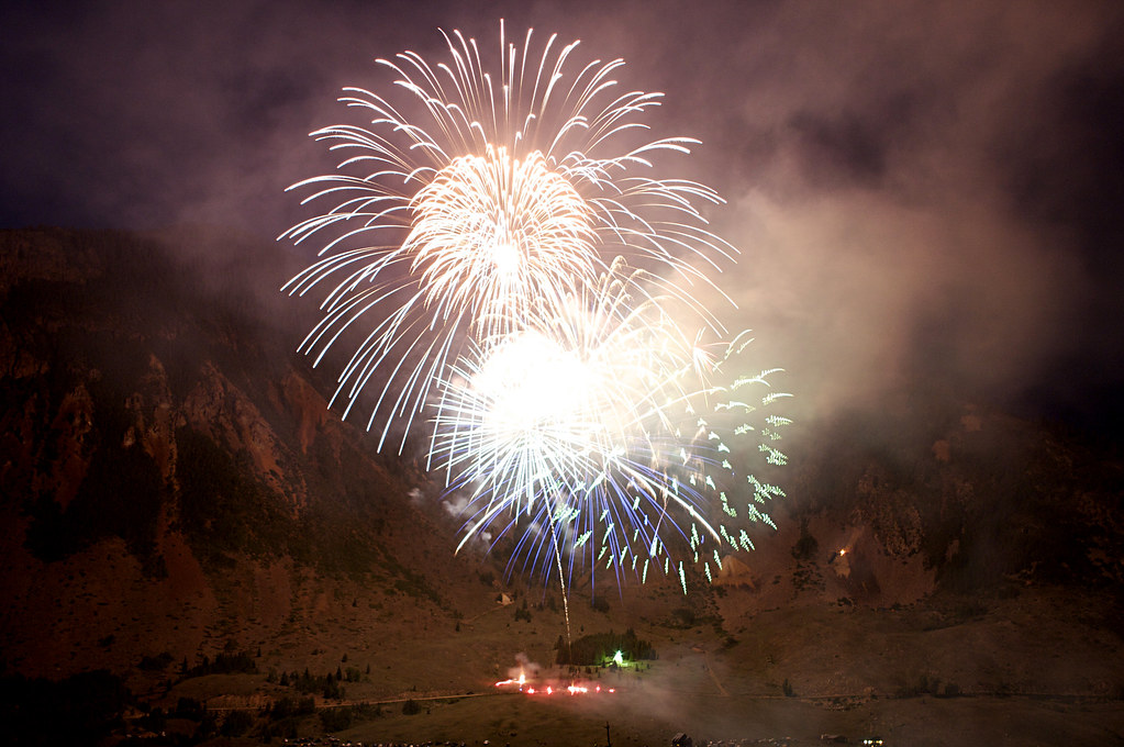 Silverton is a truly incredible place to watch fireworks.… Flickr