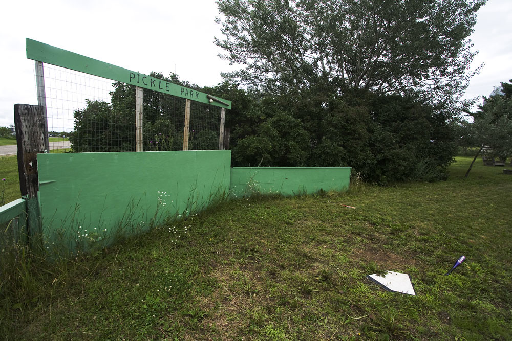 Hewitt MN (pop. 267) This baseball park's name refers to t… Flickr