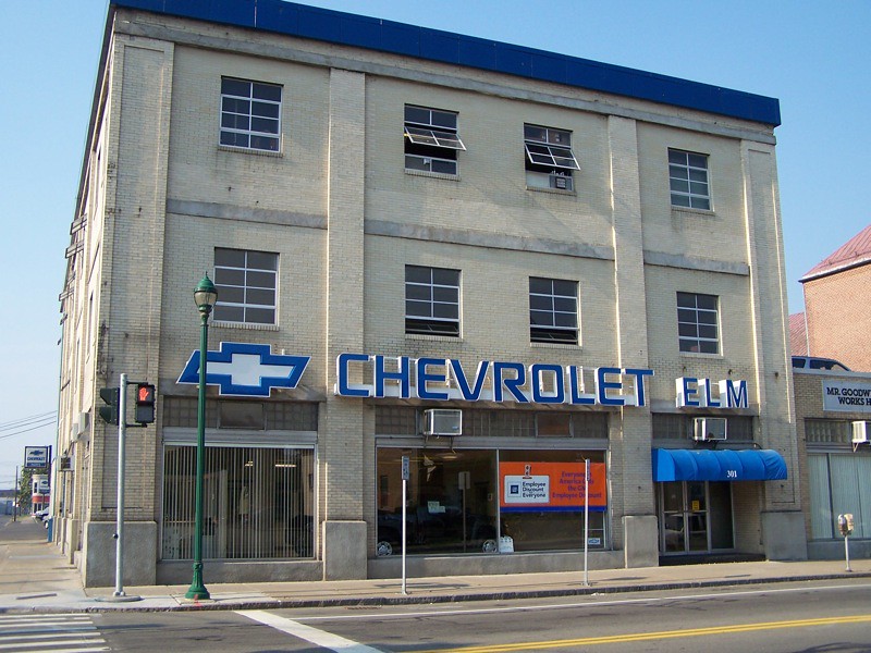 Elmira NY Chevrolet Dealership Old dealership Onasill Bill