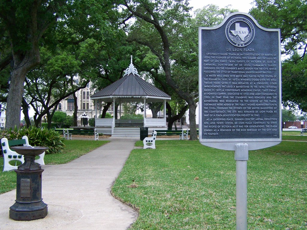 DeLeon Plaza and Bandstand Victoria TX nrhp 86002584 D… Flickr