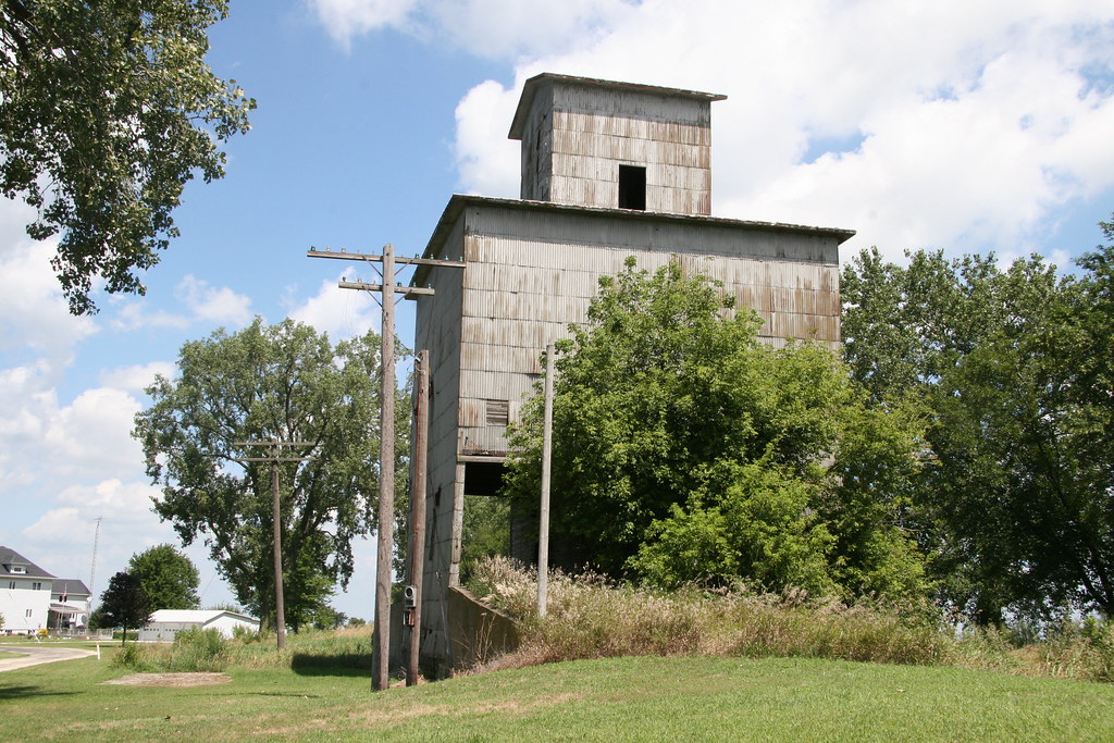 Ridgeville IL, Ridgeville illinois, Grain Elevator, Iroquo… Flickr