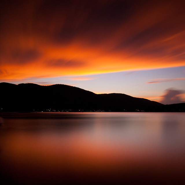 Lake Sunset East side of Lake facing Lake Ge… Flickr