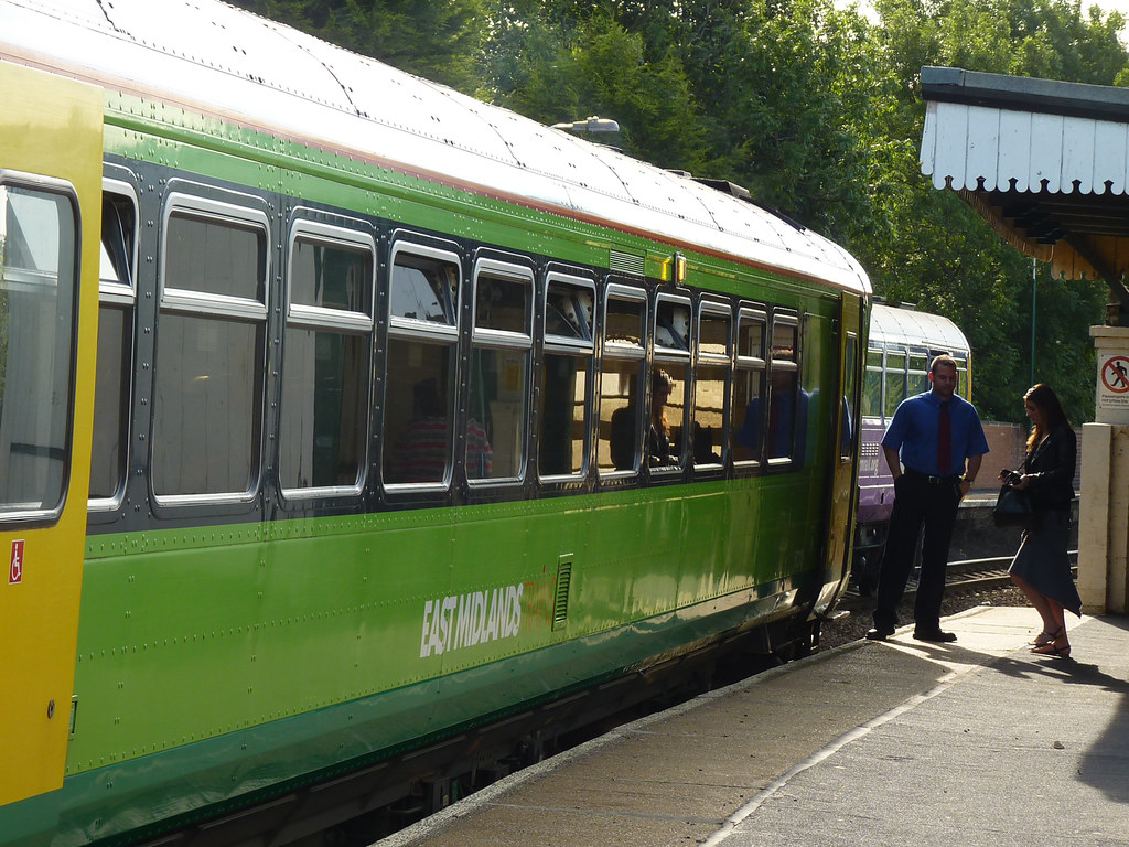 Lea Road Station Trains Lea Road Station and two trains ab… Flickr