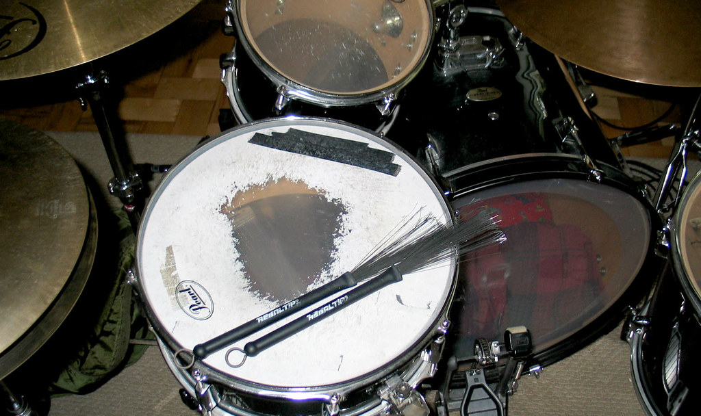 HiHat Cymbals Tom Snare Brushes Kick Drum Color Christopher Sessums Flickr