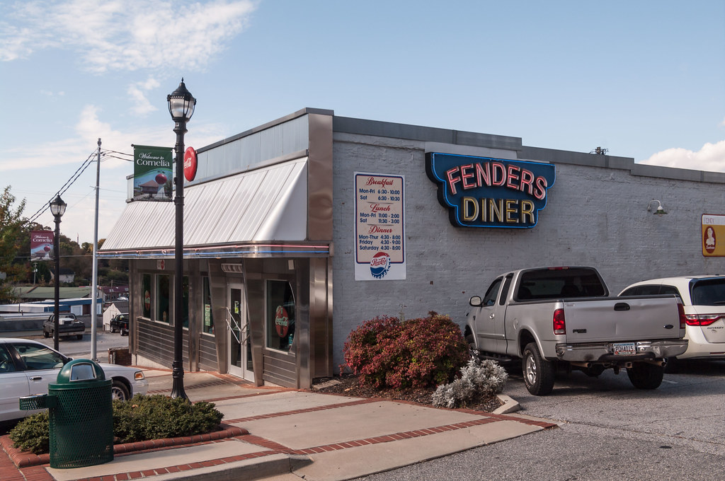 Fenders Diner Fenders Diner in Cornelia, (See www.… Flickr