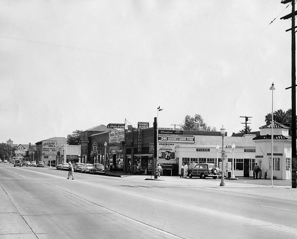 Holt Ave looking east at Gordon (1950) 47specialdeluxe Flickr