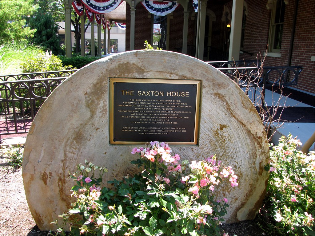 Saxton House, Canton, Ohio (OH) Saxton House Plaque, Canto… Flickr