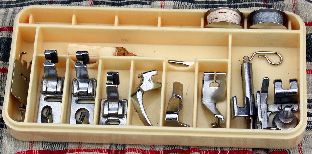 Sewing Machine Accessories All the accessories (except a f… Flickr