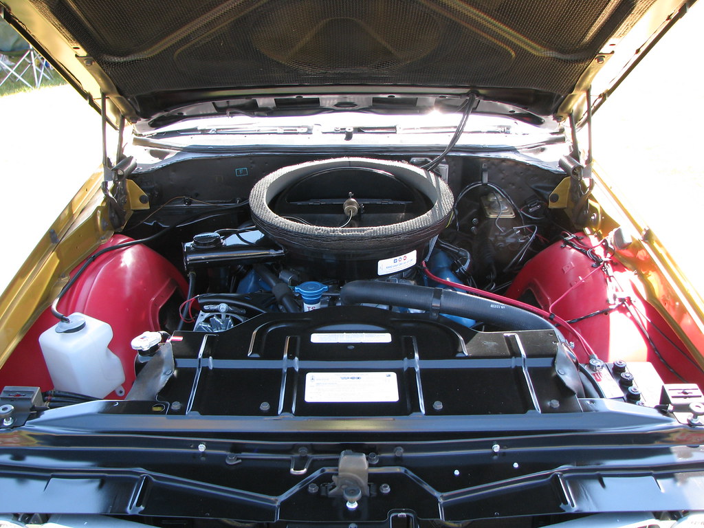 1970 Oldsmobile 442 W-30 engine bay | From what I understand… | Flickr