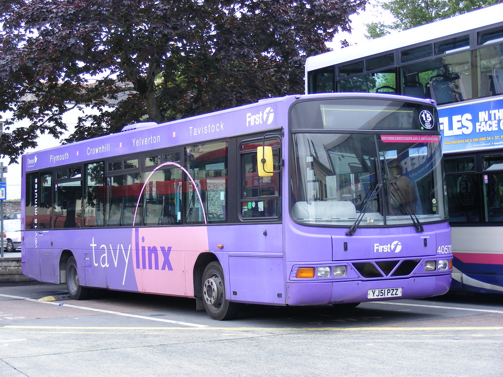 First Devon & Cornwall . 40570 YJ51PZZ . Plymouth Bus Stat… Flickr