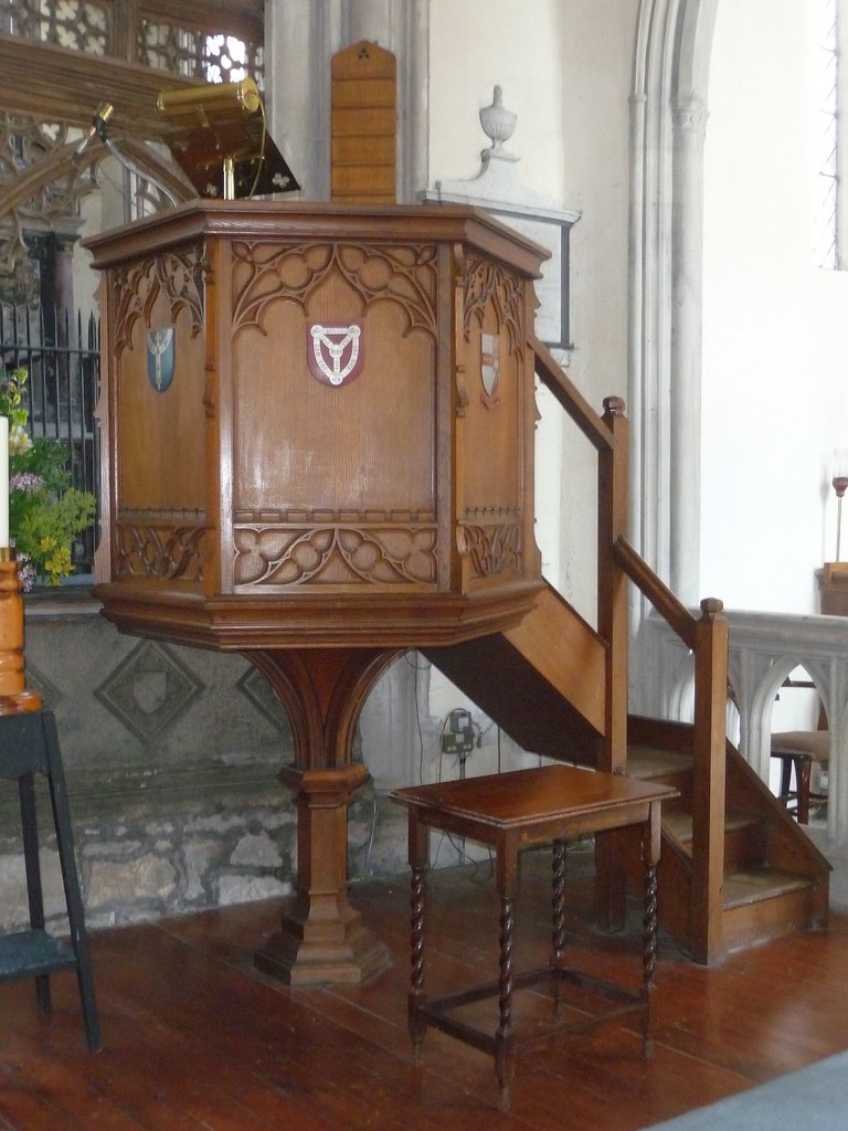 Pulpit, Church of The Holy Trinity, Bottisham, Cambs Flickr
