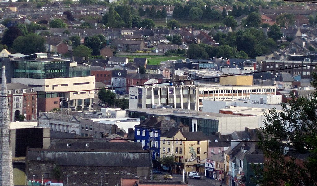 Downtown A view over Cork from Sidney Park. CanMan90 Flickr