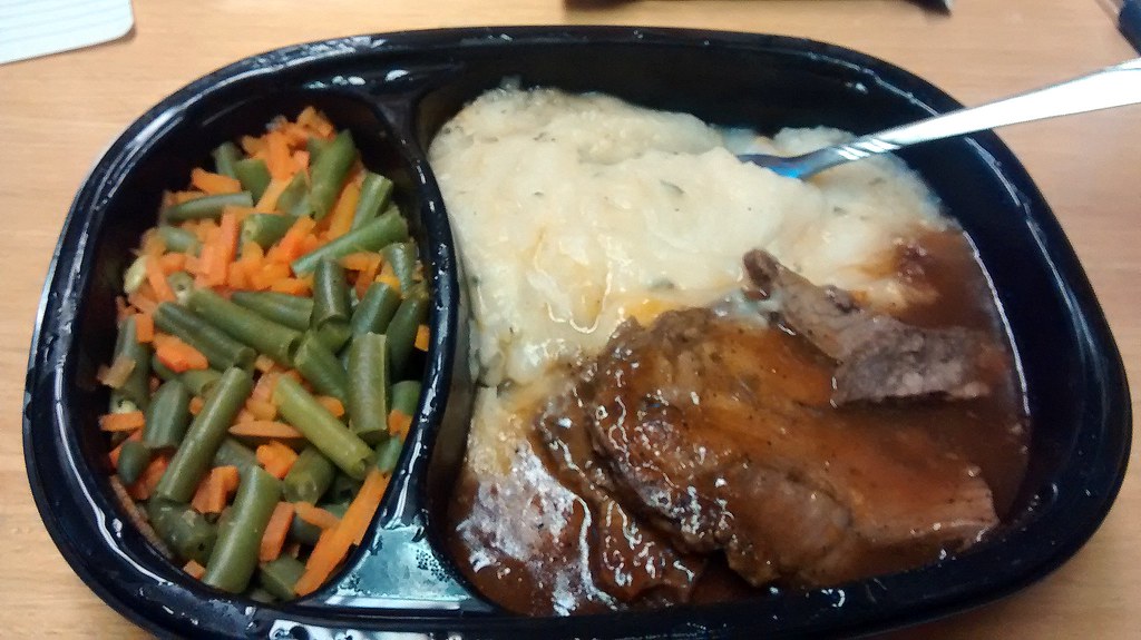 Roast Beef Frozen Dinner. Mark Flickr