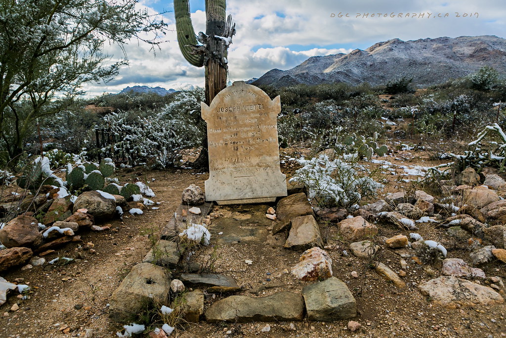 Congress Arizona Pioneer Cemetery 1887 Joseph Vietti Born… Flickr