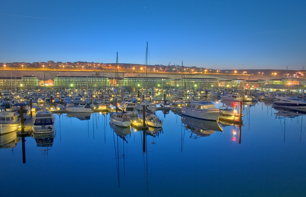 Brighton Marina Boats A HDR (High Dynamic Range) image com… Flickr