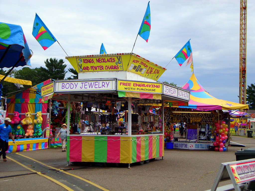Jewelry Straight Sales Vendor And Carnival Games, Northern… Flickr