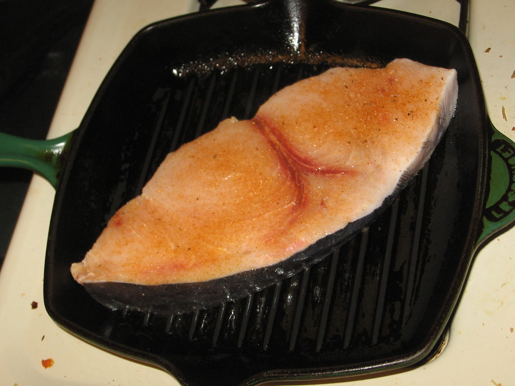 grilled swordfish swordfish on the grill pan Jay Davis Flickr