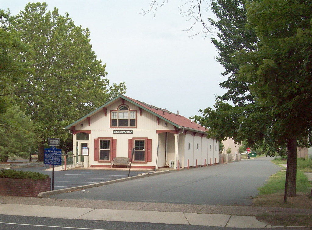 Medford NJ Former Train Station Old Medford N.J. passenger… Flickr