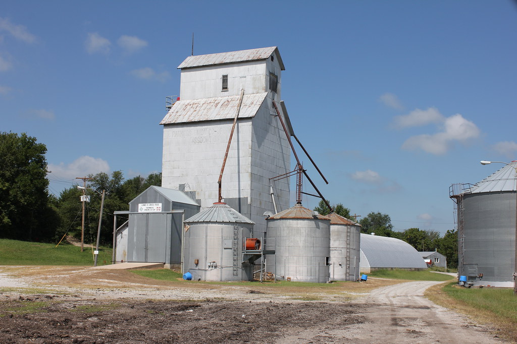 Farmers Union CoOp Elevator Otoe, NE Tom McLaughlin Flickr