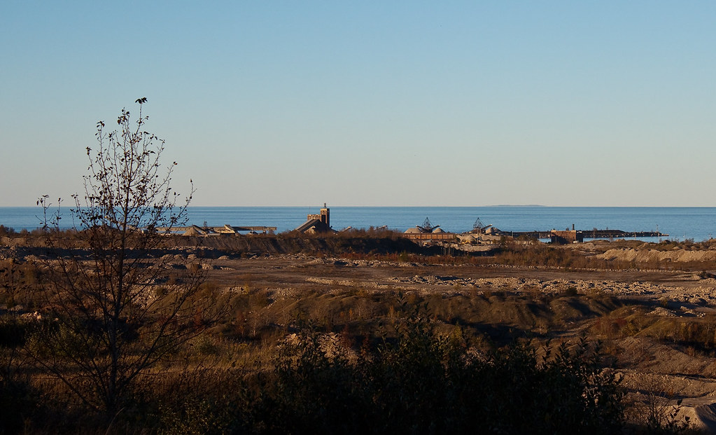the quarry at Rogers City nearly impossible to capture how… Flickr