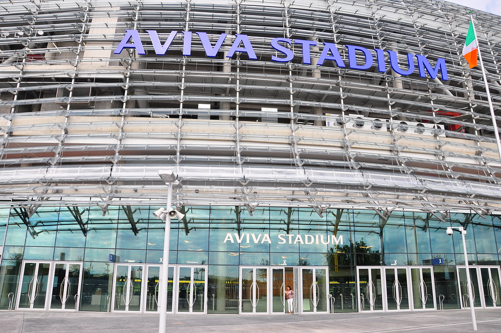 Entrance to Aviva Stadium, Dublin, Ireland Entrance to Avi… Flickr