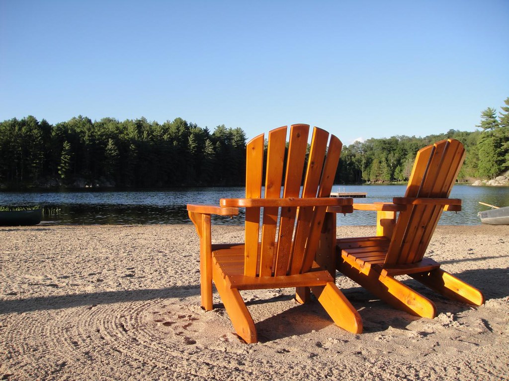 Muskoka Chairs These chairs are really comfortable! They a… Flickr