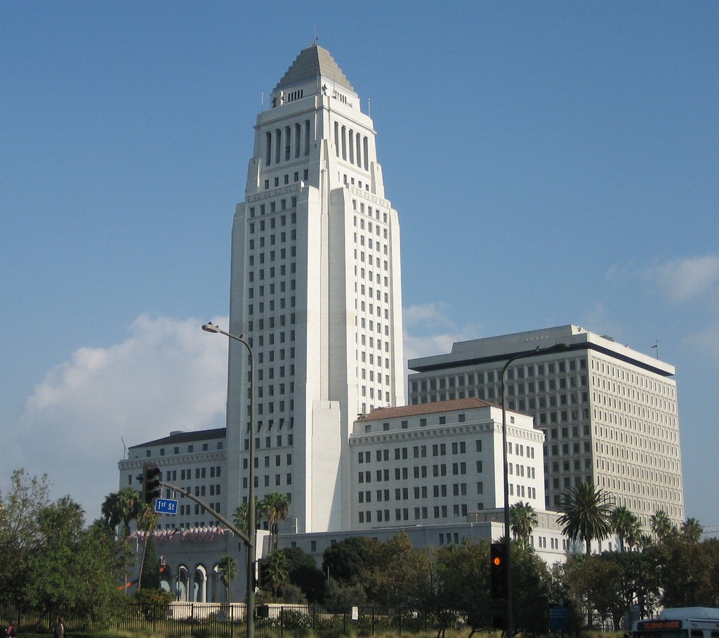 Los Angeles City Hall, Los Angeles, California, USA Flickr
