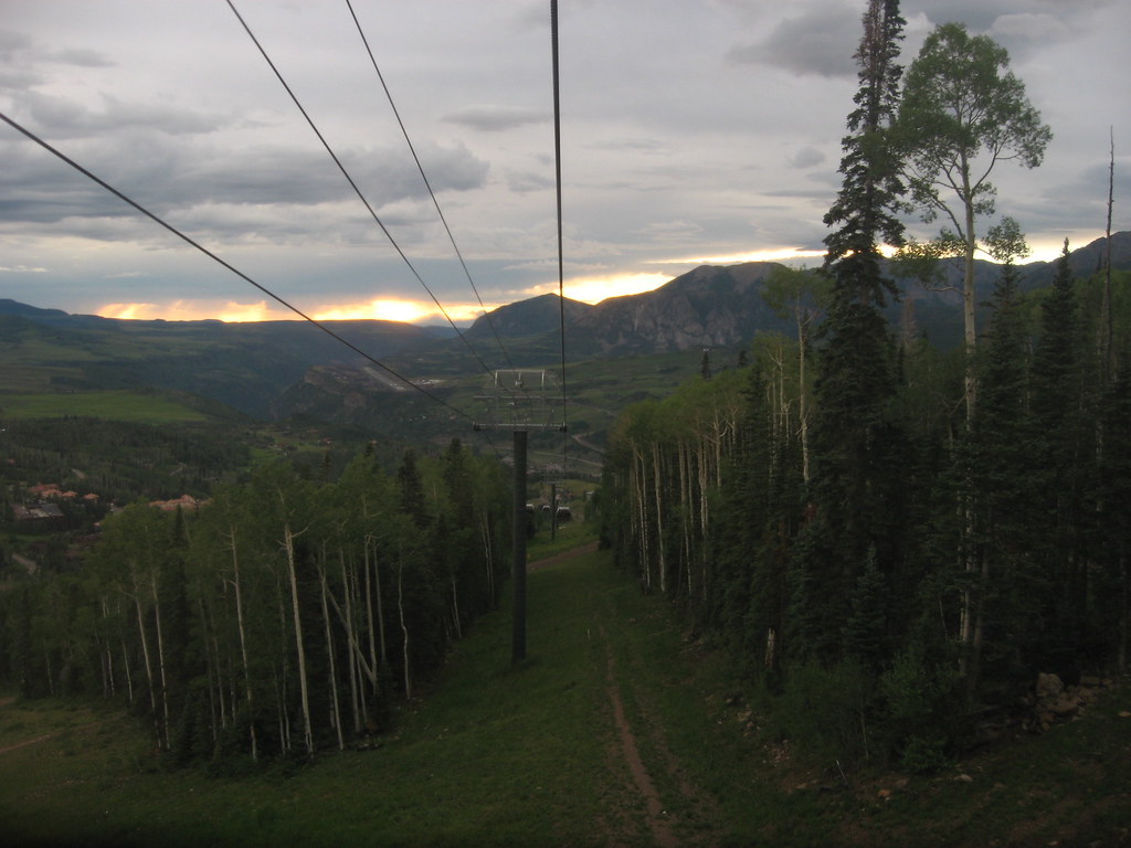 View of Mountain Village from Gondola Between Telluride an… Flickr