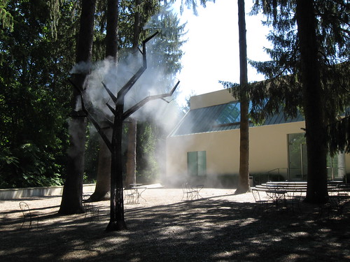 Katonah Museum of Art sculpture garden with Matthew Gelle