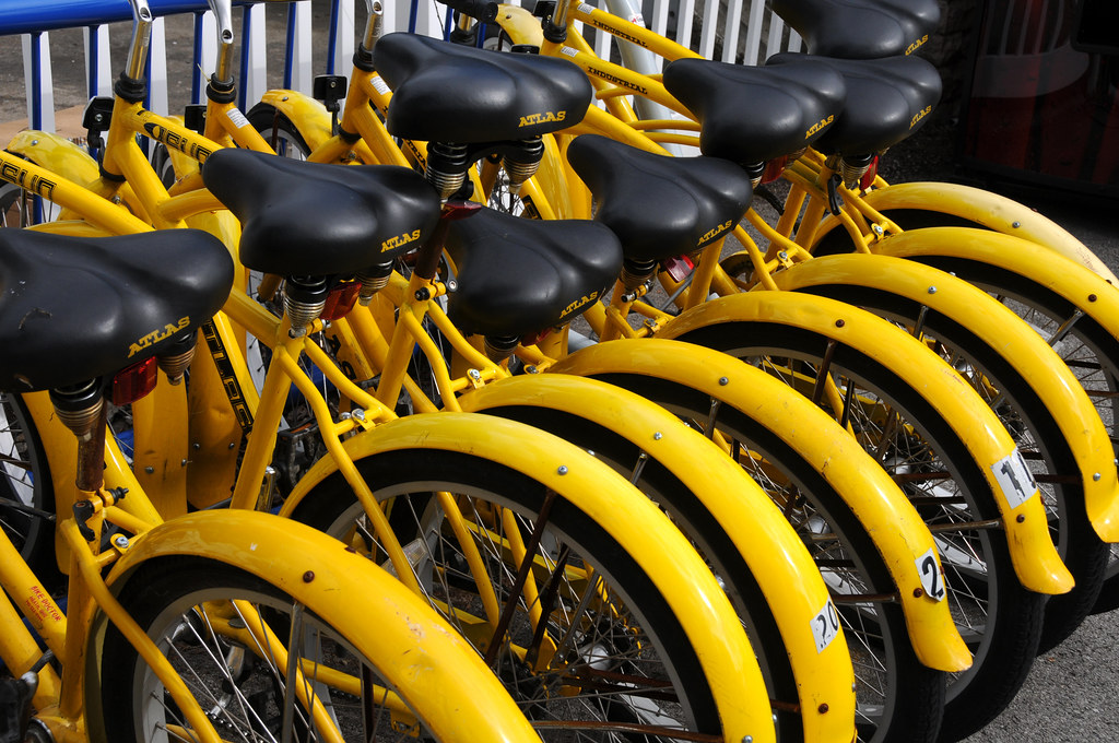 Island Bikes Bikes for rent on Kelley's Island. Rachel Gardner Flickr