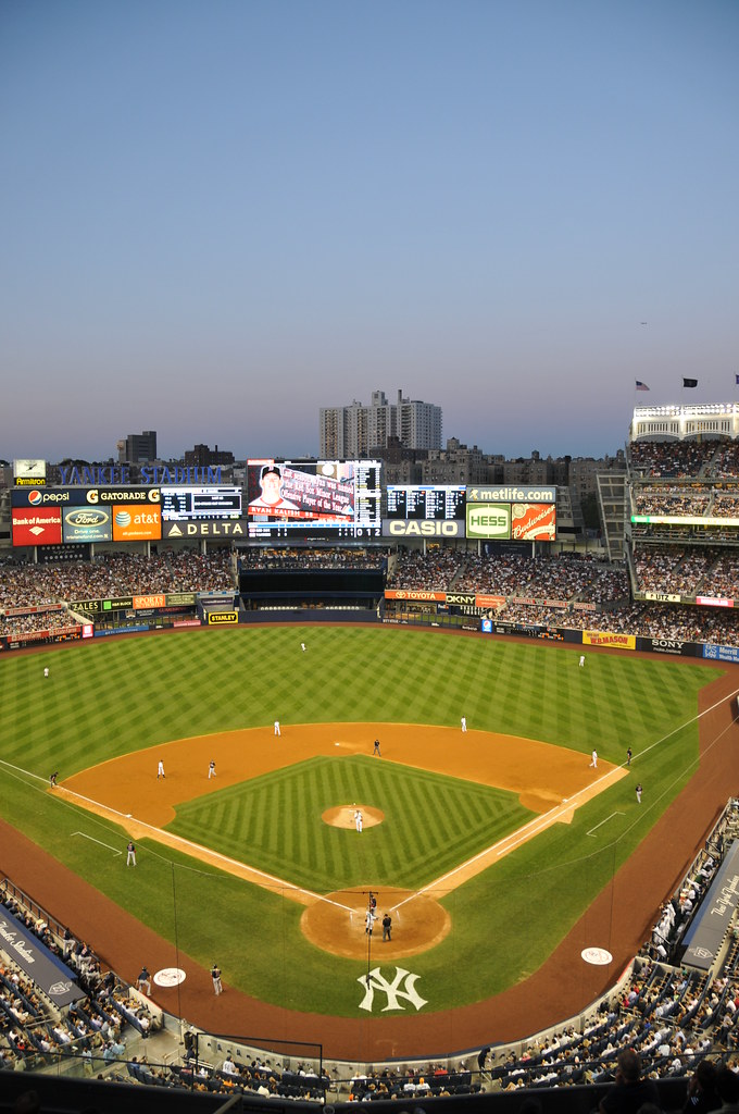 Yankee Stadium view from Home Plate side New York Yankees … Flickr