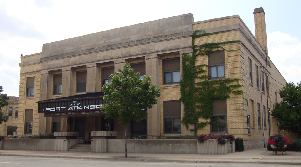 Fort Atkinson, Wisconsin City Hall Located on Main Street … Flickr