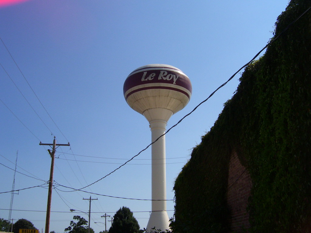 Le Roy IL Le Roy Water Tower Karas Hall Flickr