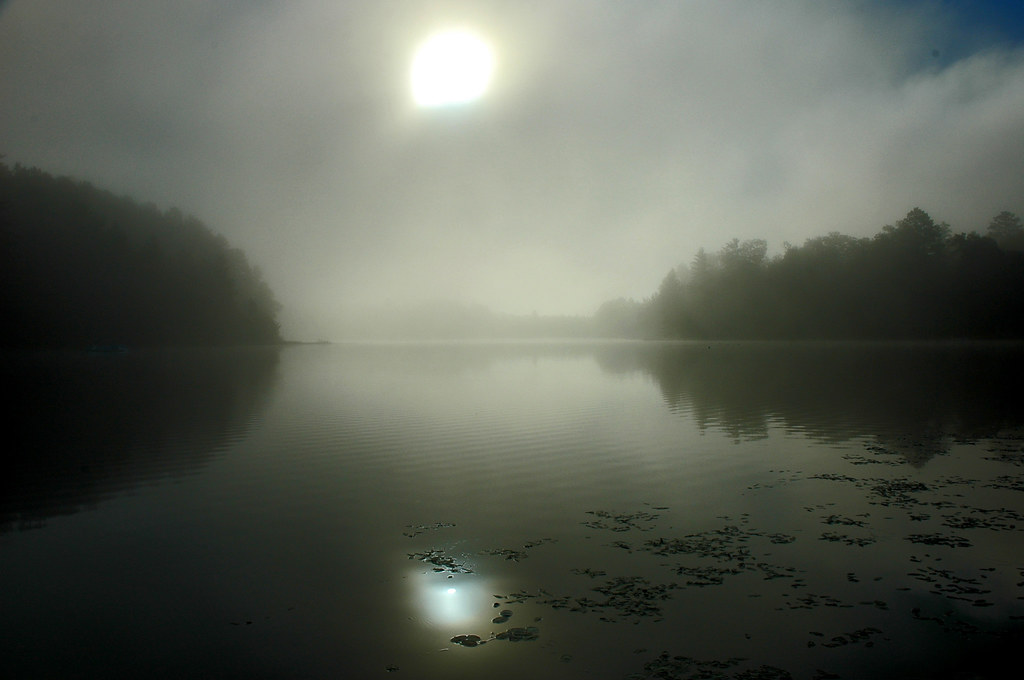 The Foggy Dew Lucy Lake, Minocqua, Wisconsin at around 80… Flickr