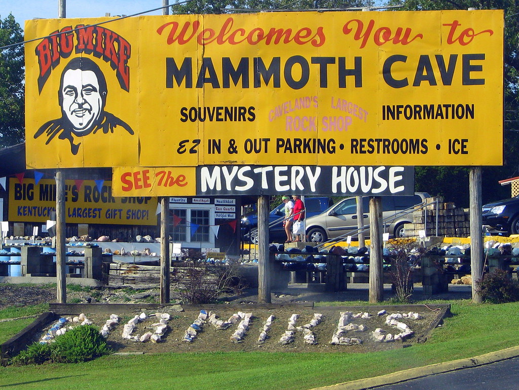 Big Mike's Mystery House Billboard In Cave City, KY, not f… Flickr