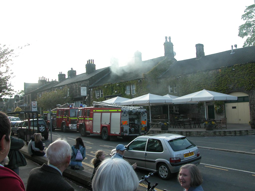 154 Main St The Fleece 2004 fire06 (Addingham W. Yorks) Flickr