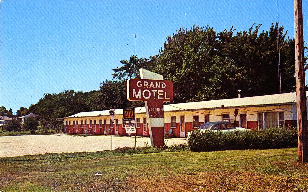 The Grand Motel Anita IA 3 miles S.W. of Interstate 80 on … Flickr
