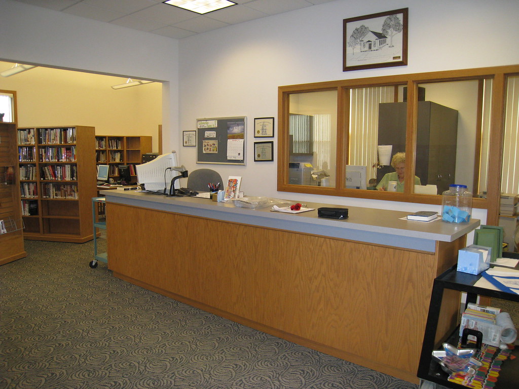 Blue Hill Public Library Interior shelving at Blue Hill Pu… Flickr