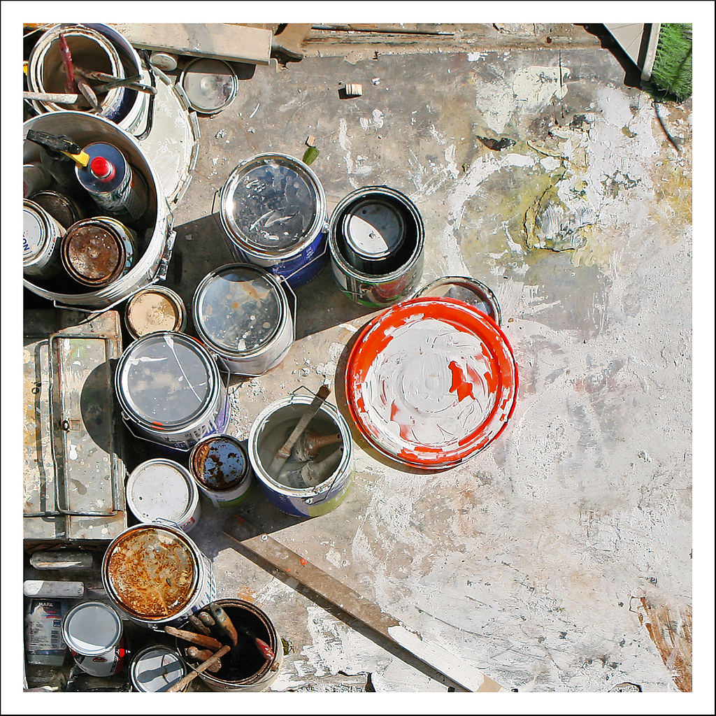 Cans & Paint Rubbish collection Pantena Lorenzo Rossi Flickr