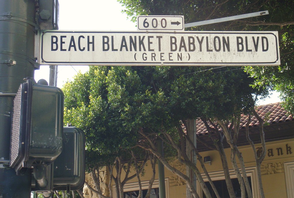 Beach Blanket Babylon Blvd You gotta love a street with a … Flickr