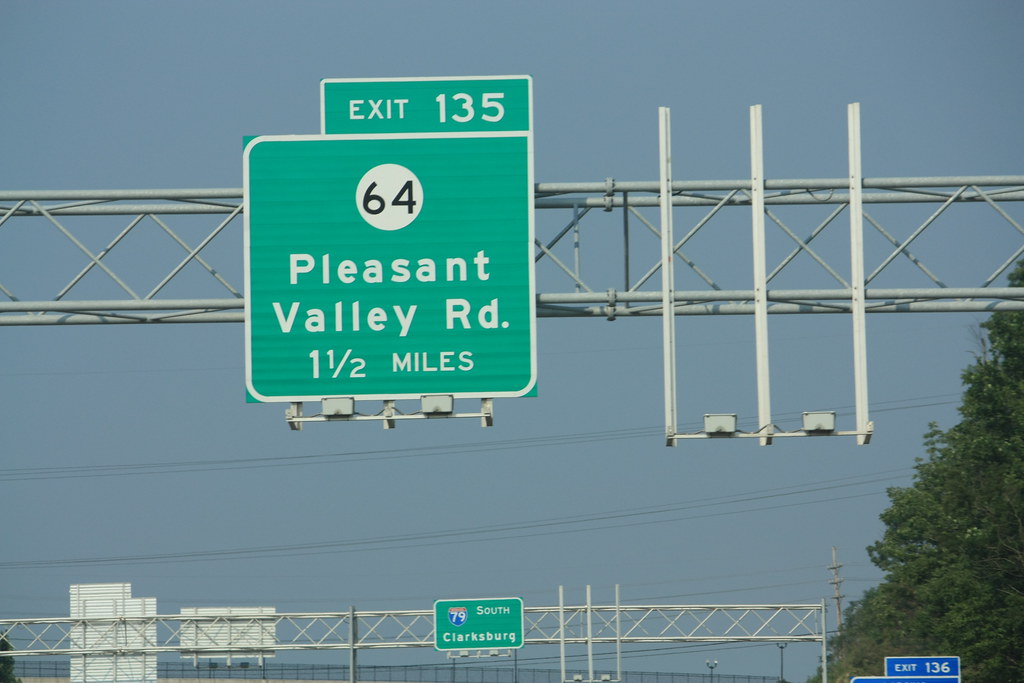 I79 South Exit 135 I79 Exit 135 Fairmont, WV Flickr