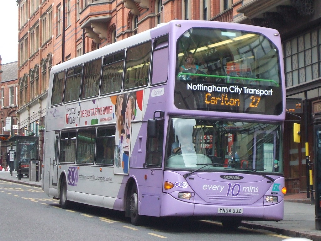 Nottingham's Buses of many colours Nottingham's buses nowa… Flickr