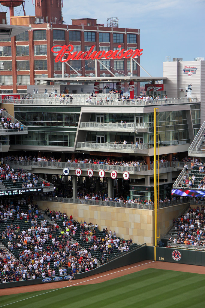 Budweiser Deck at Target Field Peter Bond Flickr