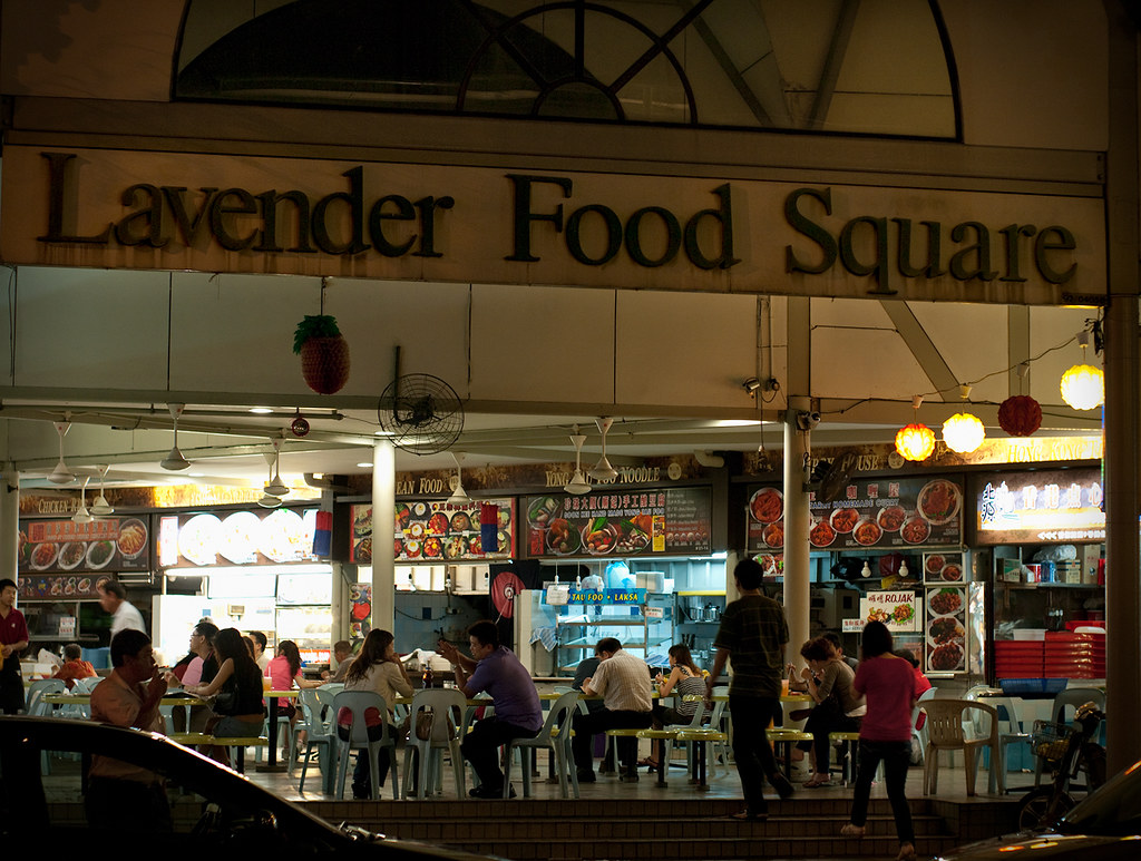 Singapore Lavender hawker center Lavender hawker center … Flickr